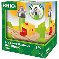 BRIO 33707 My First Railway - Bell Signal for Wooden Train Set