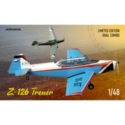 Eduard 11156 Z-126 Trener Dual Combo 1:48 Plastic Model Plane Kit