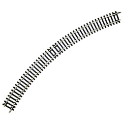 HORNBY Track Single 1x R607 2nd Radius Double Curve