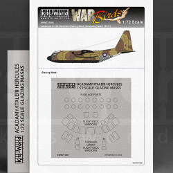 Kits World Lockheed C-130H/E Hercules ROKAF & USAF 1:72 Paint Masks