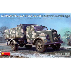 Miniart 35445 German 3t Cargo Truck 3,6-36S Early Prod. PmQ-Type 1:35 Model Kit