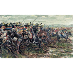 ITALERI Napoleonic Wars French Cuirassieurs 6084 1:72 Figures Kit