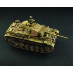 Italeri W25757 Pz.Kpfw. III Ausf. J/K/L/M/N 1:56 Model Kit