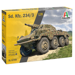 Italeri 6756 Sd.Kfz 234/3 1:35 Model Kit