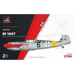 Armory 14309 Messerschmitt Bf 109T  "Flugzeugträger Jäger" 1:144 Model Kit