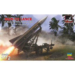 Armory 72432 MGM-52 Lance US Tactical Ballistic S-to-S Missile 1:72 Model Kit
