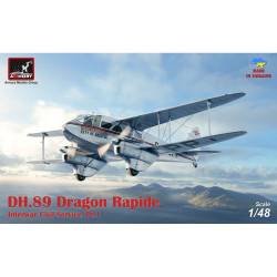 Armory 48005 DH.89 Dragon Rapide Interwar Railway Air Services 1:48 Model Kit
