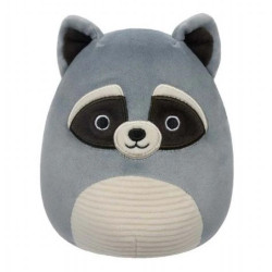 Squishmallows Rocky the Grey Raccoon w/White Corduroy Belly 7.5" Plush Soft Toy