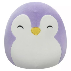 Squishmallows Elle the Purple Penguin with Closed Eyes 7.5" Plush Soft Toy