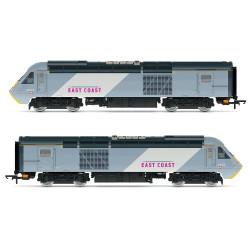 Hornby R30099 East Coast Trains, Class 43 HST Train Pack - Era 10