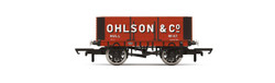 Hornby R60096 6 Plank Wagon, Ohlson + Co - Era 3 OO Gauge