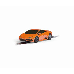Scalextric G2213 Micro Scalextric Lamborghini Huracan Evo Car - Orange 1:64