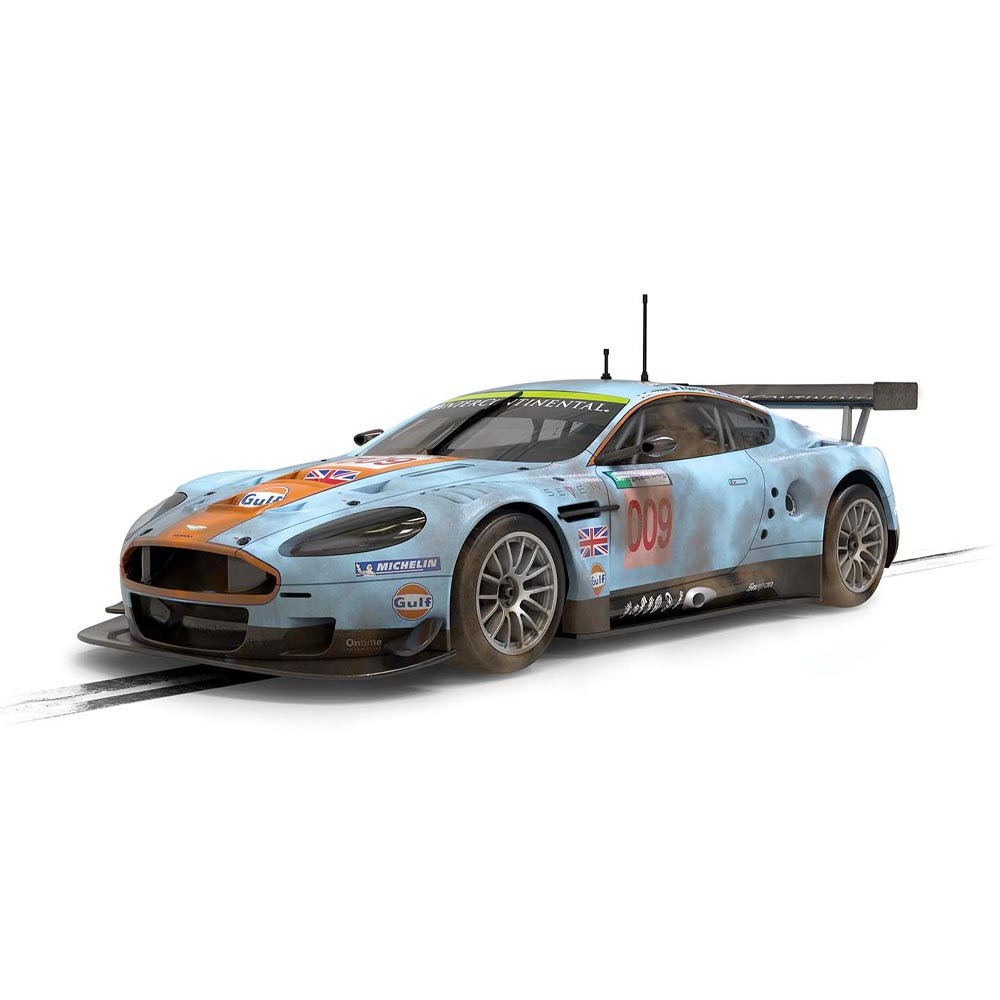 Scalextric Slot Car C4316 Aston Martin DBR9 - Gulf Edition - ROFGO 'Dirty  Girl' - Jadlam Toys & Models - Buy Toys & Models Online