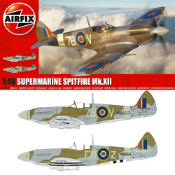 Airfix A05117A Supermarine Spitfire Mk.XII 1:48 Plane Model Kit