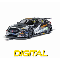 Scalextric Digital Slot Car C4297 Honda Civic Type R - BTCC 2021 - G. Shedden