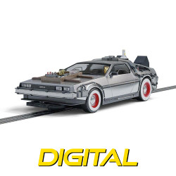 Scalextric Digital Slot Car C4307 'Back to the Future Part 3' - Time Machine