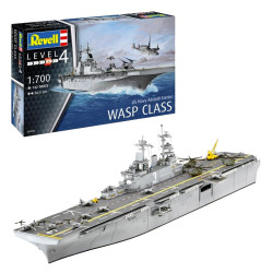Revell 05178 Assault Carrier USS WASP CLASS 1:700 Ship Model Kit