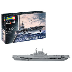 Revell 05824 USS Enterprise 1:1200 Aircraft Carrier Ship Model Kit