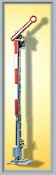 Viessmann 4530 Semaphore Home Signal 103mm Small Mast Single Arm HO