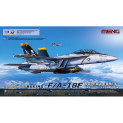 Meng Models LS-013 Boeing F/A-18F Super Hornet 1:48 Fighter Jet Model Kit