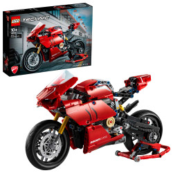 LEGO Technic Ducati Panigale V4 R Motorbike Model Set 42107 Age 9+ 646pcs