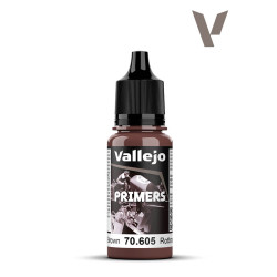 Vallejo Primer - German Red Brown (RAL 8012) 18ml Model Paint Acrylic 70605