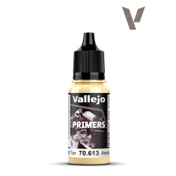 Vallejo Primer - Desert Tan Base 18ml Model Paint Acrylic Polyurethane 70613