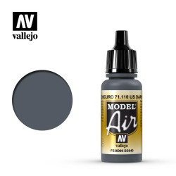 Vallejo Model Air - US Dark Grey 18ml Model Paint 71110