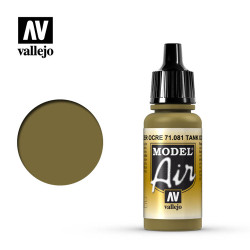 Vallejo Model Air - Tank Ochre 1943 18ml Model Paint 71081