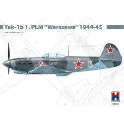 Hobby 2000 48033 Yak-1b 1.PLM Warszawa 1944-45 1:48 Model Kit