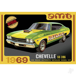 AMT 1138 1969 Chevy Chevelle Hardtop RATMAN 1:25 Model Kit