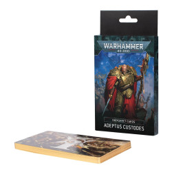 Games Workshop Warhammer 40k Datasheet Cards: Adeptus Custodes 01-15