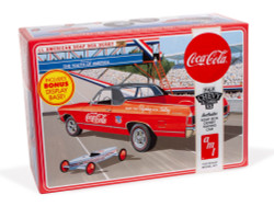 AMT 1362 1968 Chevy El Camino SS (Coca-Cola) w/ Soap Box Racer 1:25 Model Kit