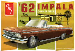 AMT 1355M 1962 Chevy Impala Convertible 1:25 Model Kit