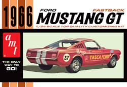 AMT 1305 1966 Ford Mustang GT Fastback 1:25 Model Kit