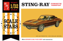 AMT 1112 Stingray Corvette Hardtop 1:32 Model Kit