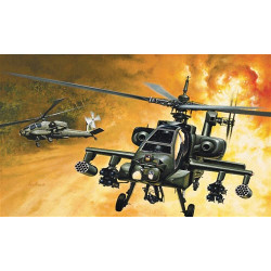 ITALERI AH-64 Apache Helicopter 159 1:72 Aircraft Model Kit