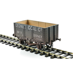 Dapol 5 Plank Wagon 9' Wheelbase Lidney Coal Co 9 Weathered O Gauge