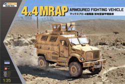 Kinetic Model Kits 61011 4x4 MRAP Truck 1:35 Aircraft Model Kit