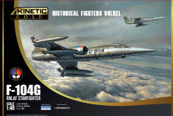 Kinetic Model Kits 48090 Lockheed F-104G Starfighter 1:48 Aircraft Model Kit