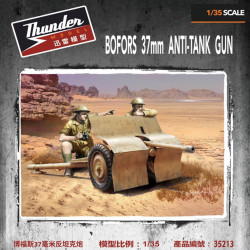 Thunder Models 35213 BOFORS 37mm Anti-Tank Gun 1:35 Model Kit
