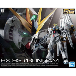 Bandai RG RX-93 NU Gundam Gunpla Kit 57842