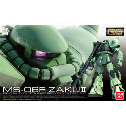 Bandai RG MS-06F Zaku II 1:144 Gunpla Kit 61596