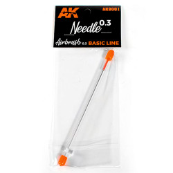 AK Interactive 9001 0.3 Needle (Airbrush Basic Line 0.3)