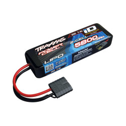 Traxxas 5800mAh 7.4v 2S 25C LiPo iD Power Cell RC Car Battery 2843X