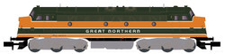 Kato Tagab/Great Northern TMY 106 Nohab Diesel Locomotive V K2894 N Gauge