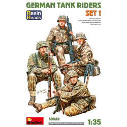 Miniart 53022 German Tank Riders Set 1 1:35 Model Kit