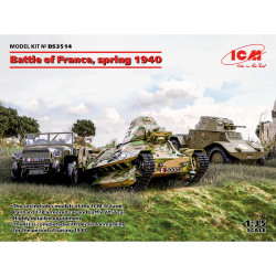 ICM DS3514 Battle of France Spring 1940 FCM 36, Panhard 178, V15T 1:35 Model Kit