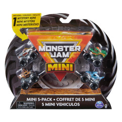 Monster Jam Mini Monster Trucks 5-Pack 1:87 Diecast Cars