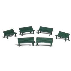 Woodland Scenics WA1879 Park Benches HO OO Gauge Figures Landscaping